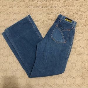 Vintage Wrangler Jeans - wide leg / crop